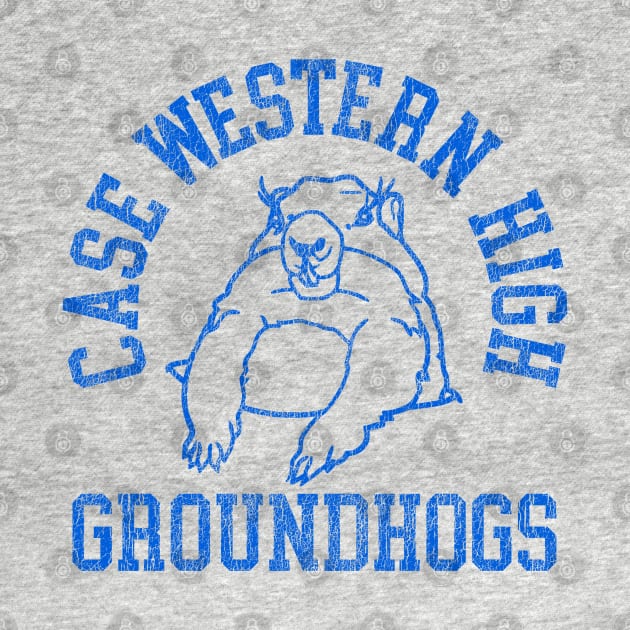 Case Western High Groundhogs (Grey) / Groundhog Day Movie Fan Art by darklordpug